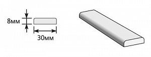 Товар Притворная планка 2000x30x8 BRK5181